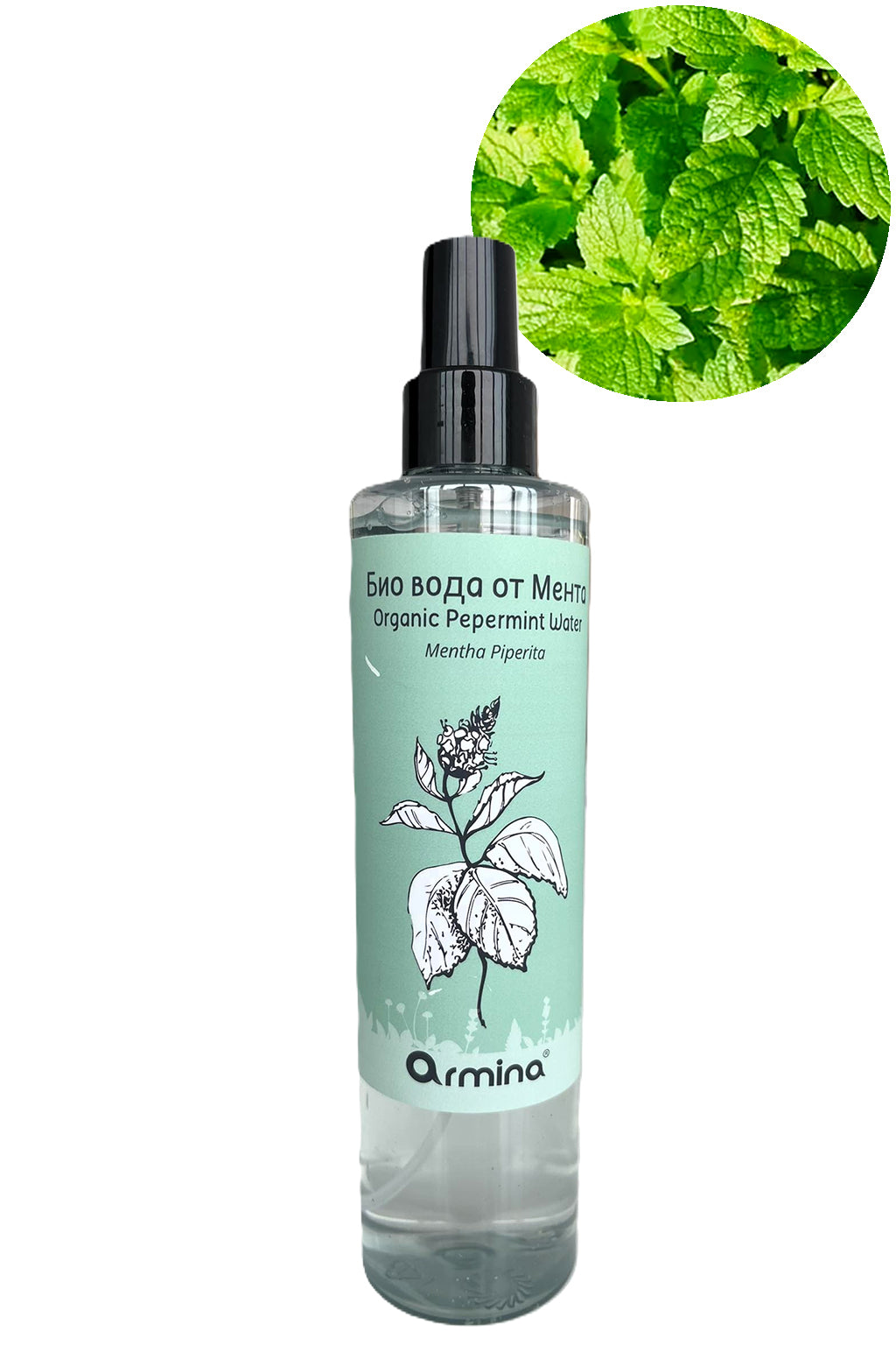Органична Вода Мента