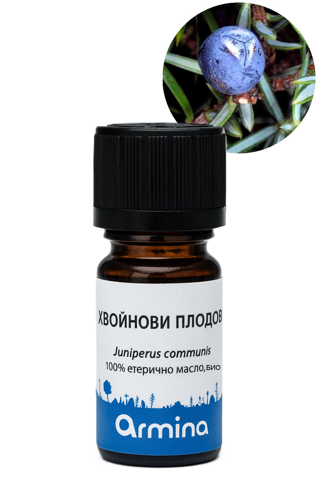 хвойнови плодове био етерично масло армина
