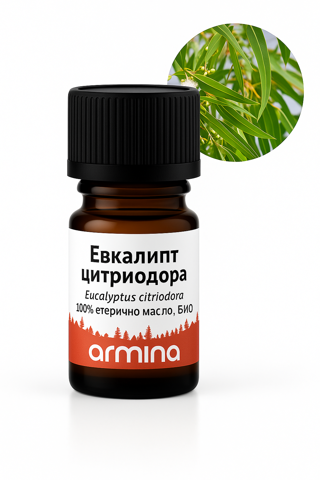 био етерично масло евкалипт цитриодора armina