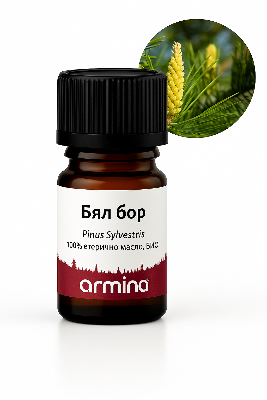 био етерично масло бял бор армина