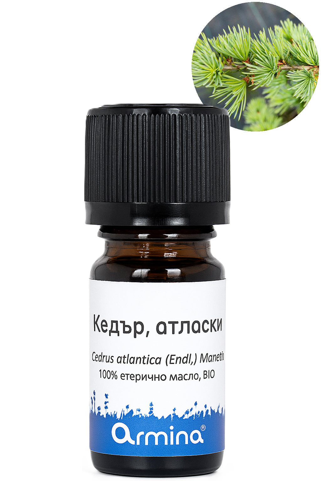 кедър, атласки, био етерично масло армина