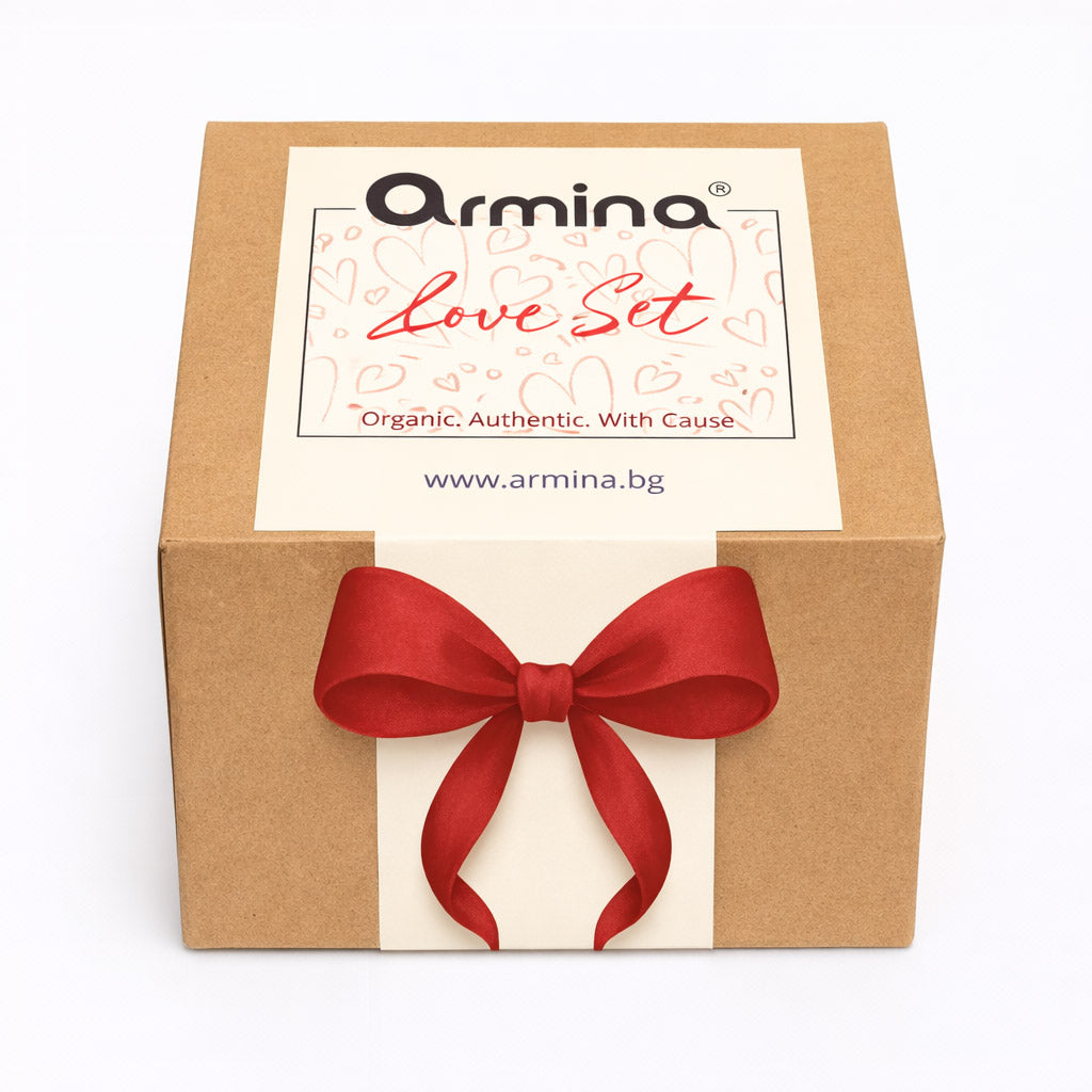 Кутия Любов – романтичен подаръчен сет с натурални ароматни масла за Св. Валентин