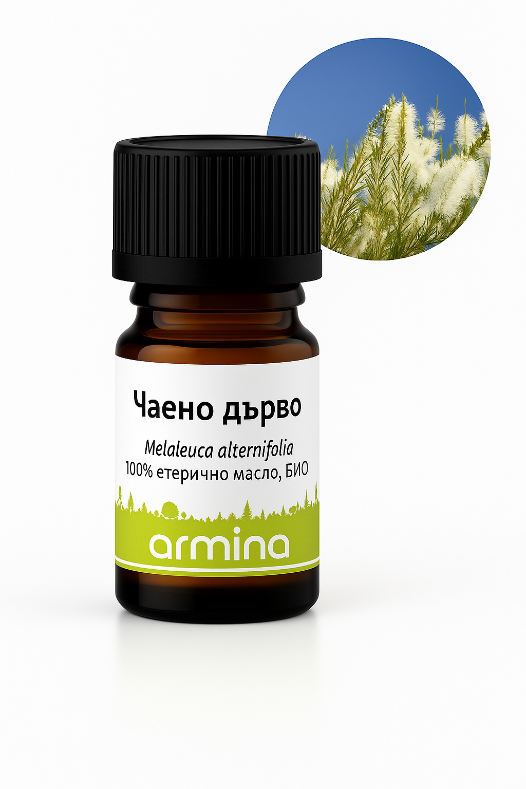 чаено дърво био етерично масло armina