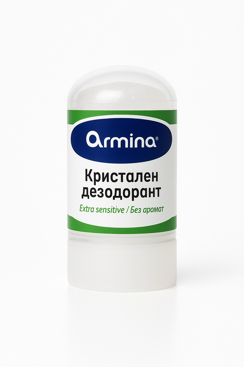 Био кристален дезодорант без алуминий, 60 гр.
